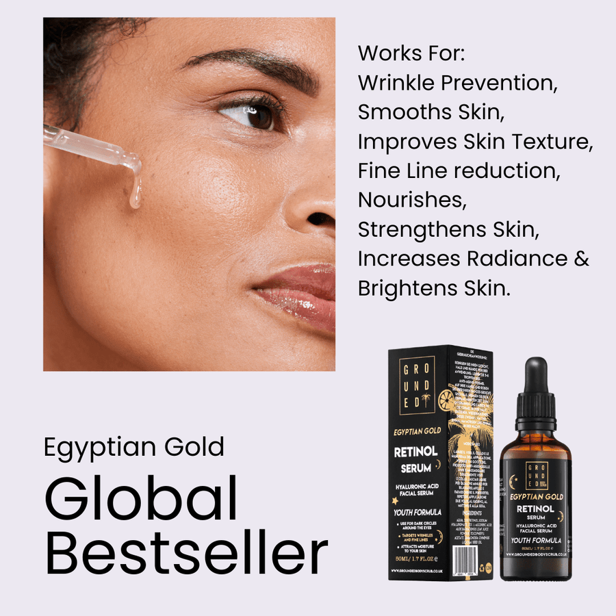 Grounded Body Egyptian Gold Retinol Serum