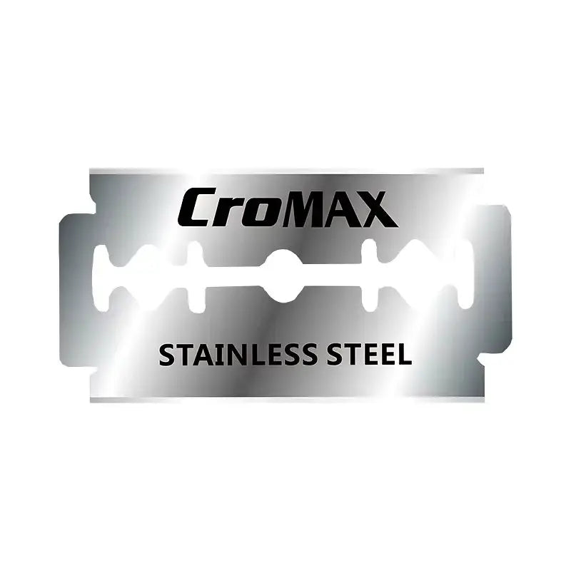 CroMAX Double Edge Razor Blades - 10, 100, 1000 Pack CroMax