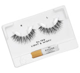 Eylure Light & Wispy No. 169 false eyelashes and included lash adhesive