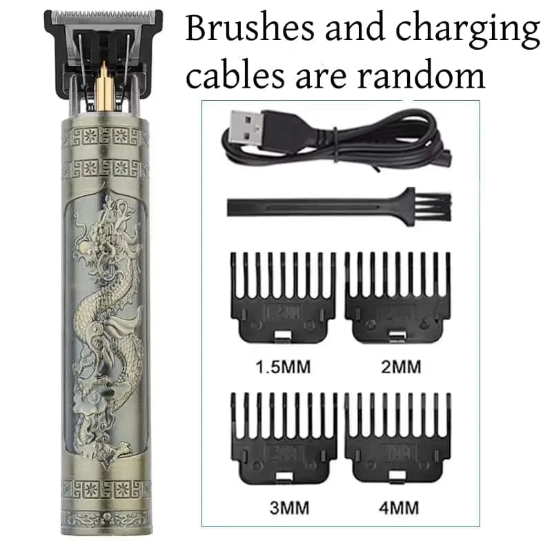 T9 Professional Hair Trimmer – Dragon Metal Edition