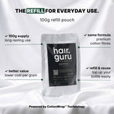 Hair Guru London Hair Fibres Refill Pouch 100g