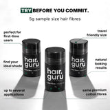 Hair Guru London Hair Fibres Sample 5g