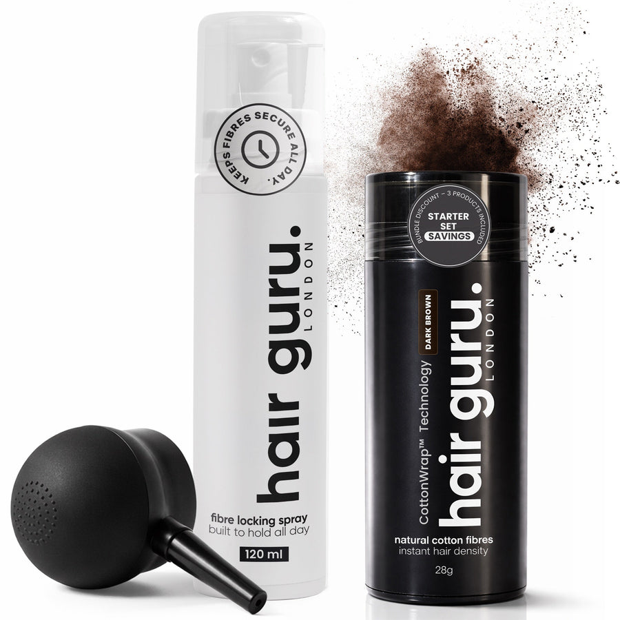 Hair Guru London Hair Fibres Starter Set