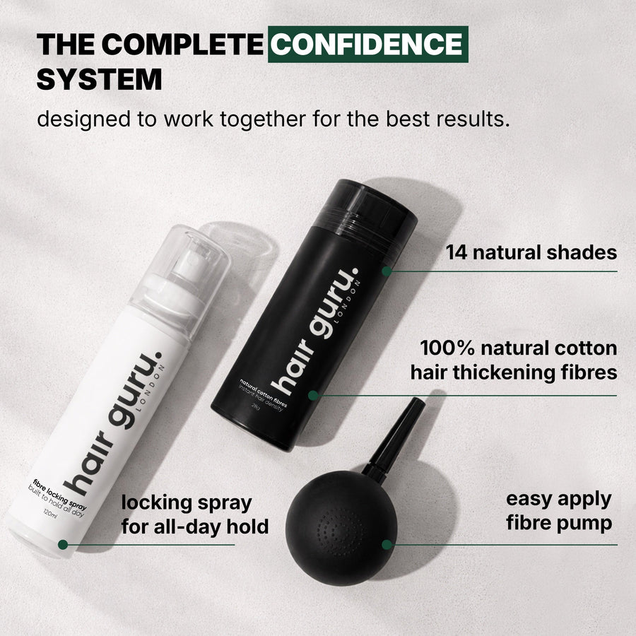 Hair Guru London Hair Fibres Starter Set
