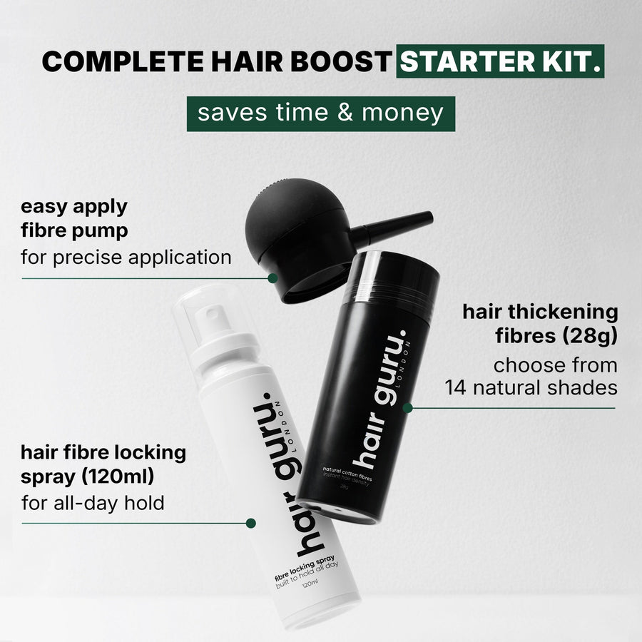 Hair Guru London Hair Fibres Starter Set