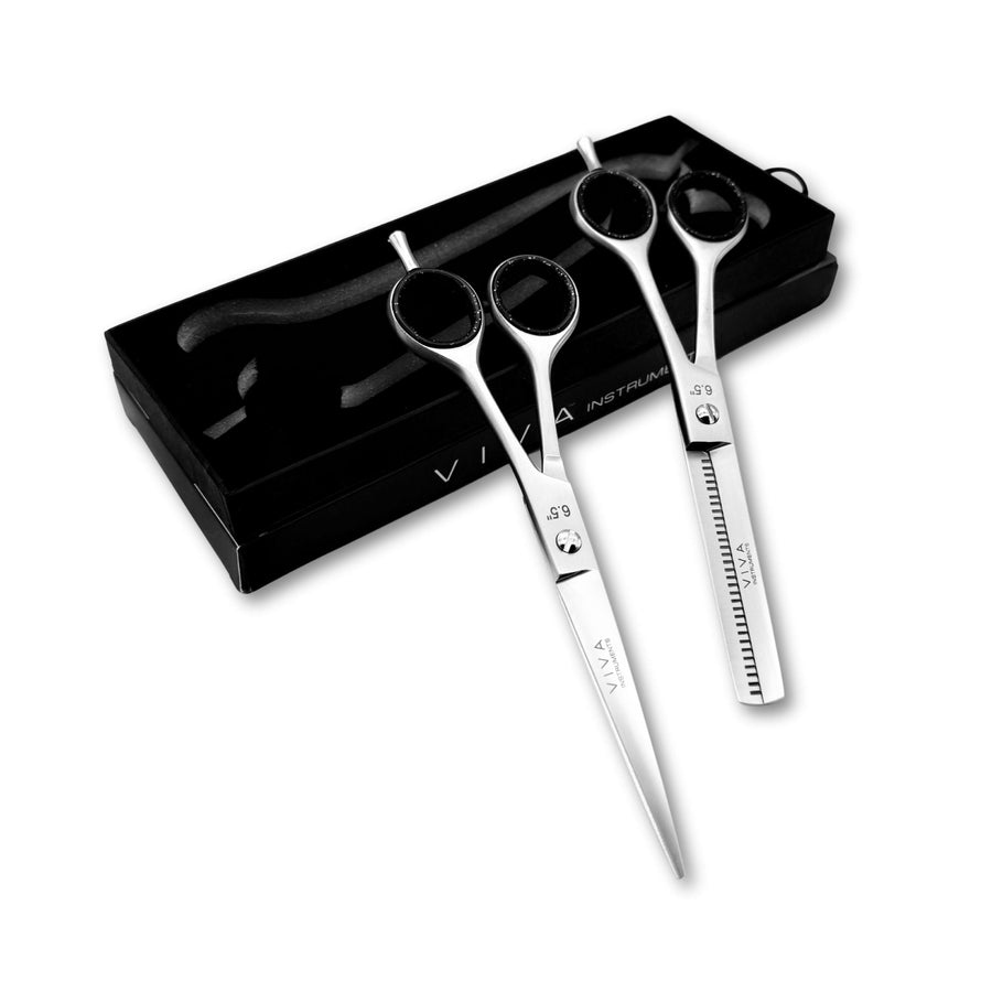 VIVA Haircut & Thinning Scissors Set 6.5 Inch