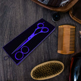 Viva Instruments 7” Barber Hairdressing Scissors – Blue