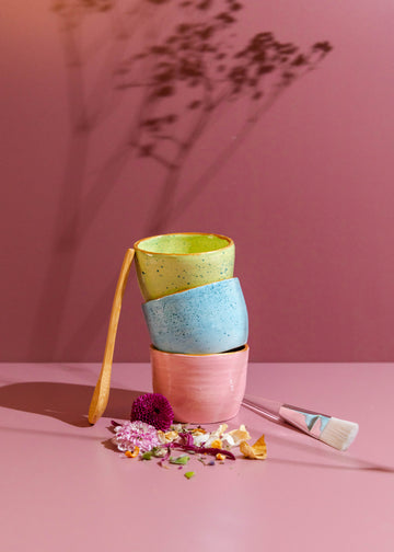Wild Rising Skincare handmade ritual mask bowl