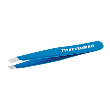 Tweezerman Mini Slant Tweezer Blue Bahama