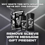 Lynx Black Duo Gift Set Body Spray 150ml + Body Wash 225ml