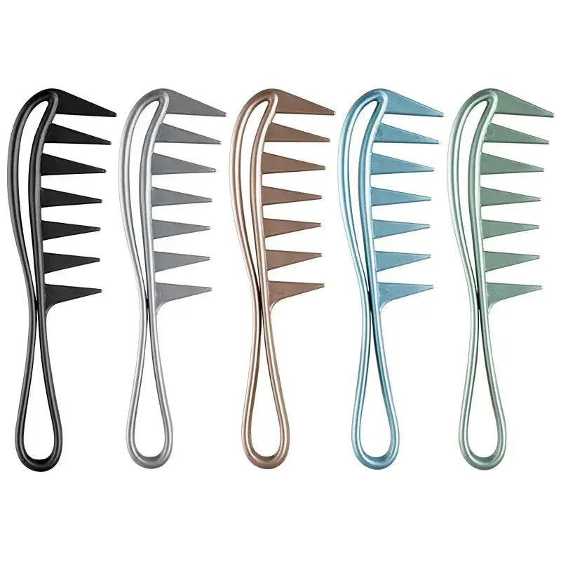 Belantti Shark-Tooth Detangling Comb Wide-Tooth Anti-Snag Wet & Dry (5 Colours)