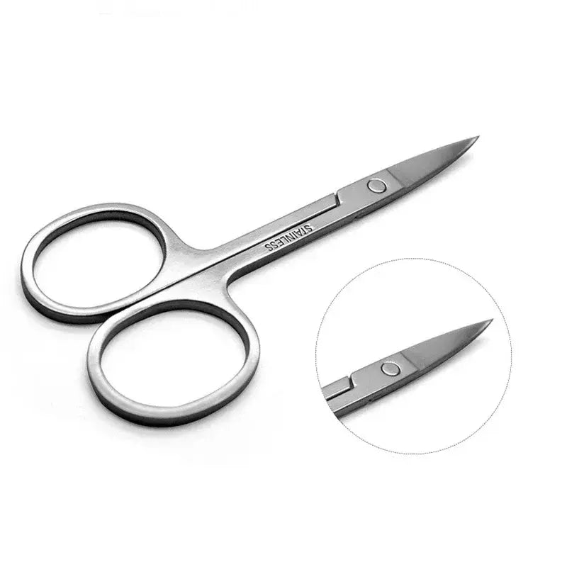 Belantti Precision Eyebrow Scissors - Stainless Steel