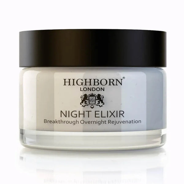 Highborn Night Elixir jar on white background