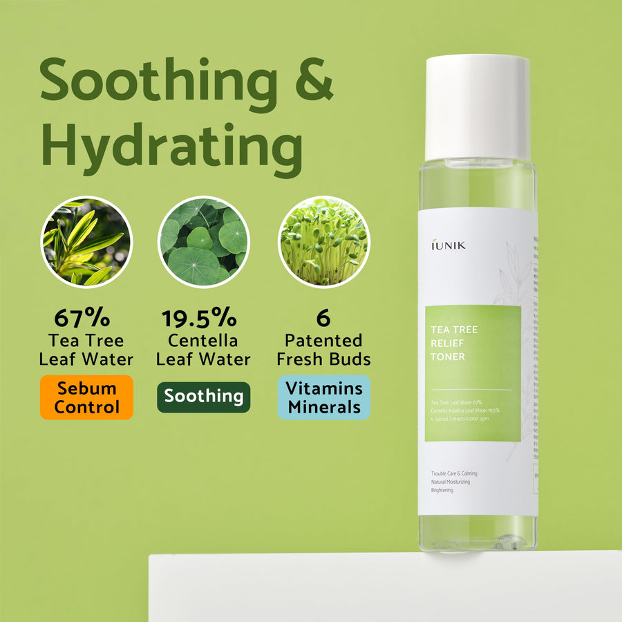 IUNIK Tea Tree Relief Toner