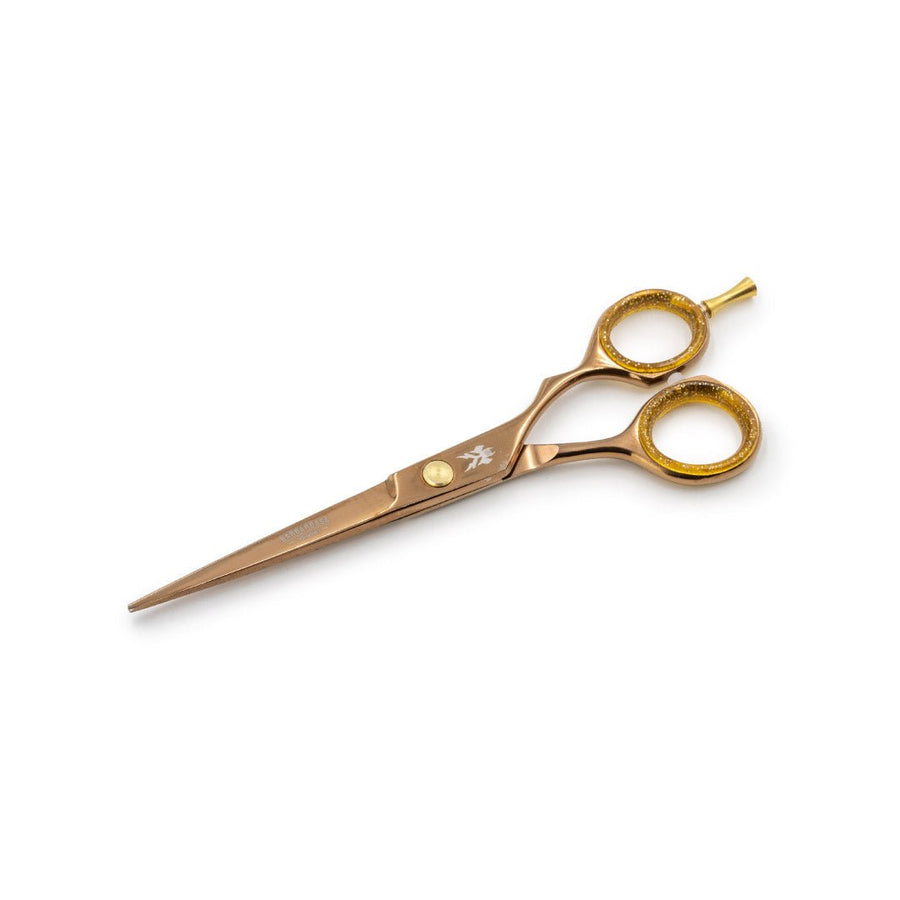 Japanese Steel 6" Cutting Scissors - Rose Gold Titanium Barbarossa Brothers