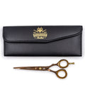 Japanese Steel 6" Cutting Scissors - Rose Gold Titanium Barbarossa Brothers
