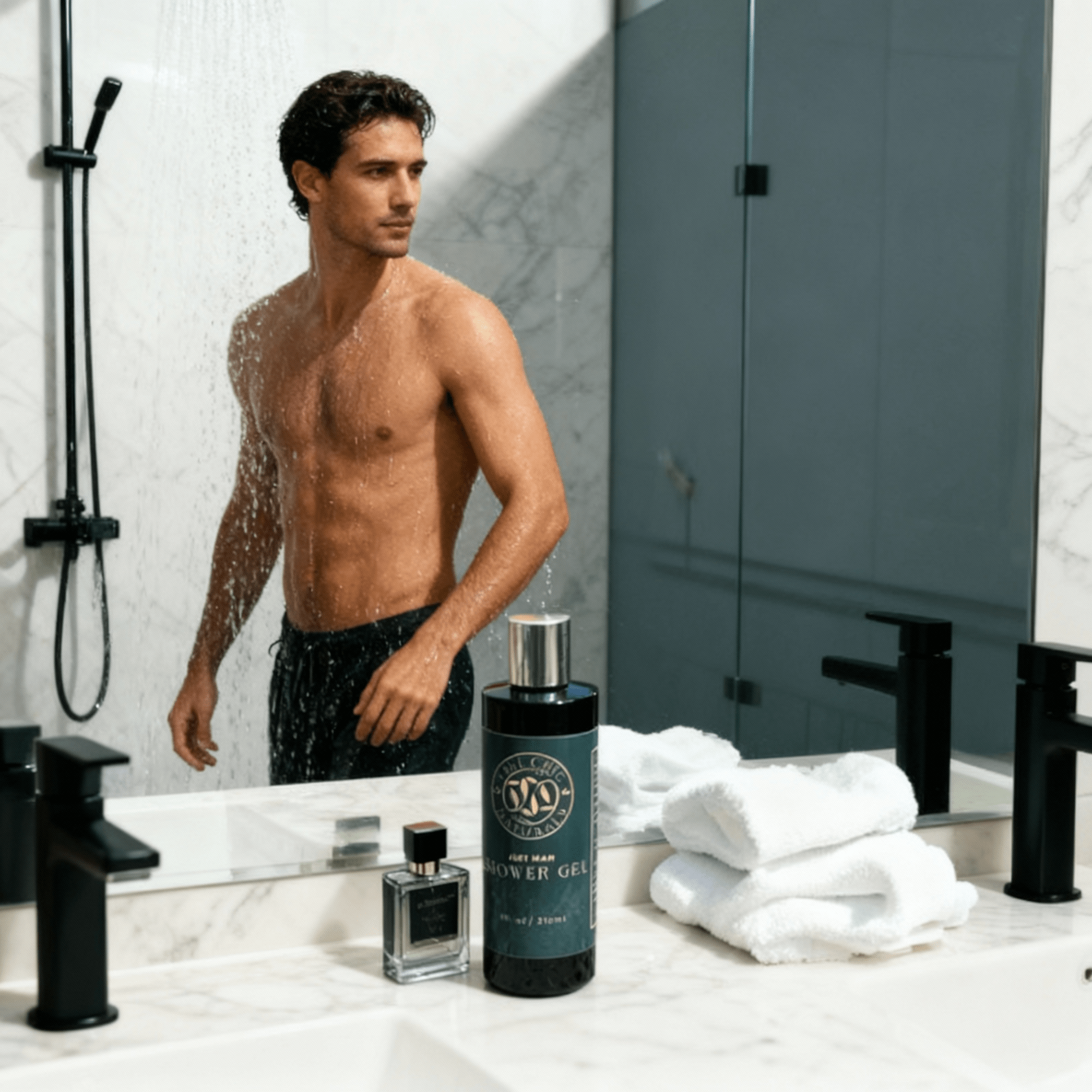 Just Man Manly Elegance Bamboo Shower Gel