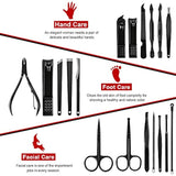 Keiby Citom manicure and pedicure tools in case
