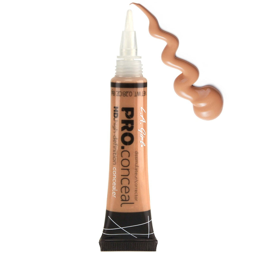 L.A. Girl HD Pro Conceal Warm Honey texture detail