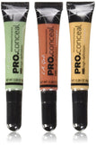 L.A. Girl Pro Conceal orange corrector swatches