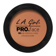 L.A. Girl PRO.face Matte Pressed Powder Chestnut GPP614 (Pack of 3)