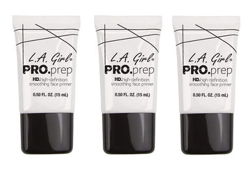 L.A. Girl High Definition Smoothing Face Primer three-pack