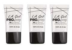 L.A. Girl High Definition Smoothing Face Primer 3 x 15ml