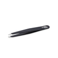 London Brow Precision Slanted Brow Tweezers – Black