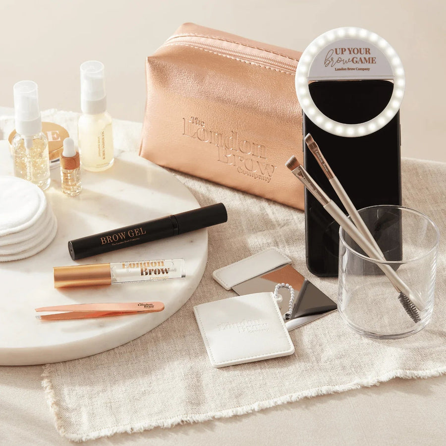 Luxury Rose Gold Brow & Lash Aftercare Gift Bag