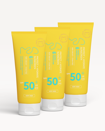 Mad About Skin Protect + Hydrate SPF50+ Sunscreen Trio 3 x 100ml
