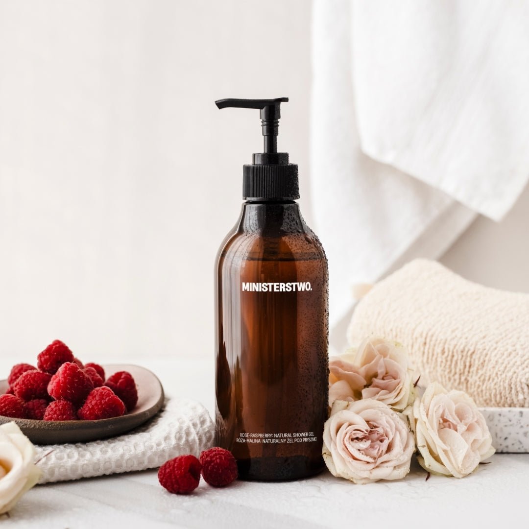Rose & Raspberry Shower Gel – Vegan Body Cleanser 400ml