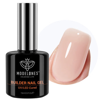 Modelones neutral nude 8-in-1 builder gel bottle