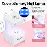 Modelones nail tip clipper included in short oval kit