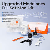 Modelones nail tip clipper included in gel tips kit