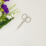 VIVA Instruments Curved Cuticle Nail Scissors 9.5cm