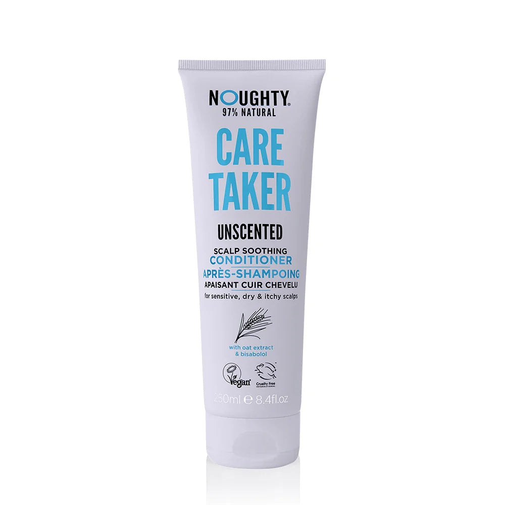 Noughty Care Taker scalp soothing conditioner 250ml fragrance free sensitive scalp hair conditioner