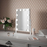 Olsen Hollywood Mirror White 47x37cm