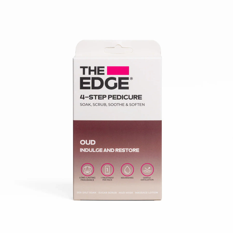 Oud pedicure sugar scrub and mud mask