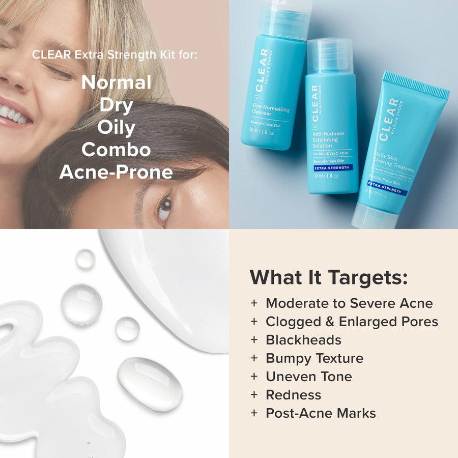 Paula's Choice CLEAR Extra Strength Acne Travel Kit