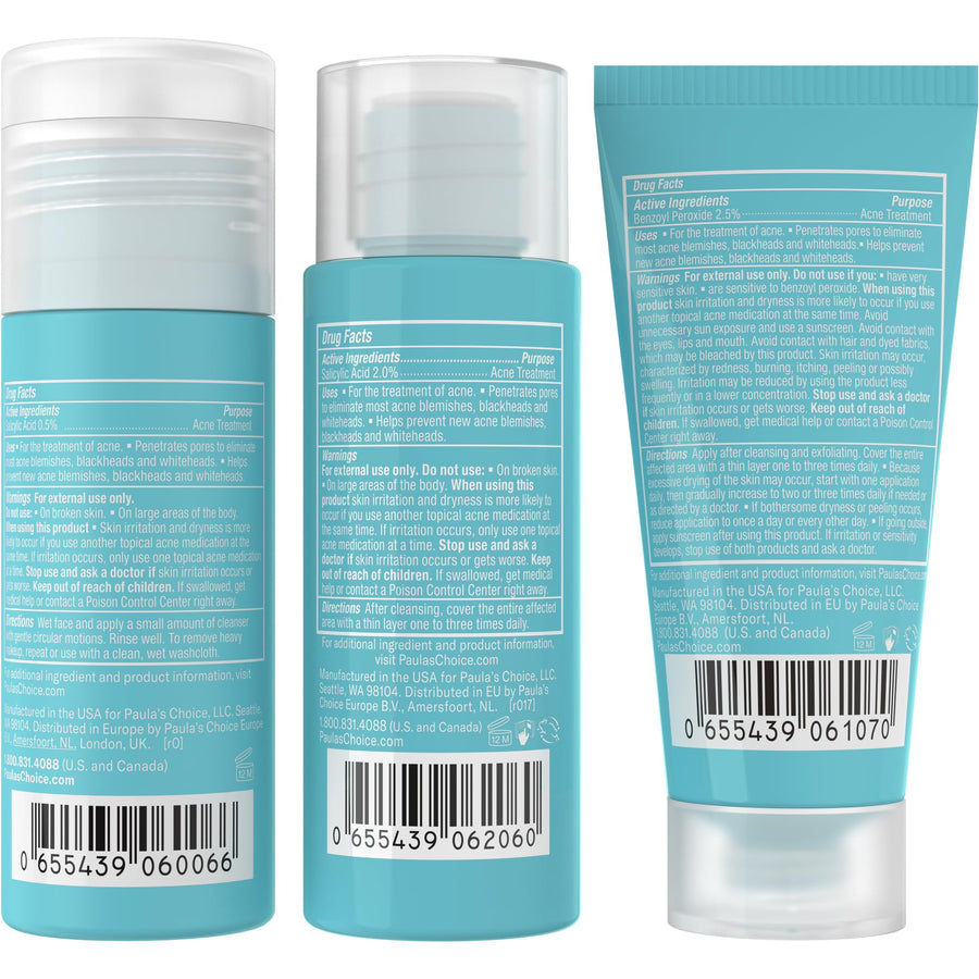 Paula's Choice CLEAR Regular Strength Acne Travel Kit