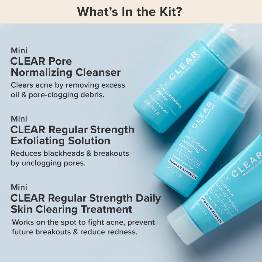 Paula's Choice CLEAR Regular Strength Acne Travel Kit