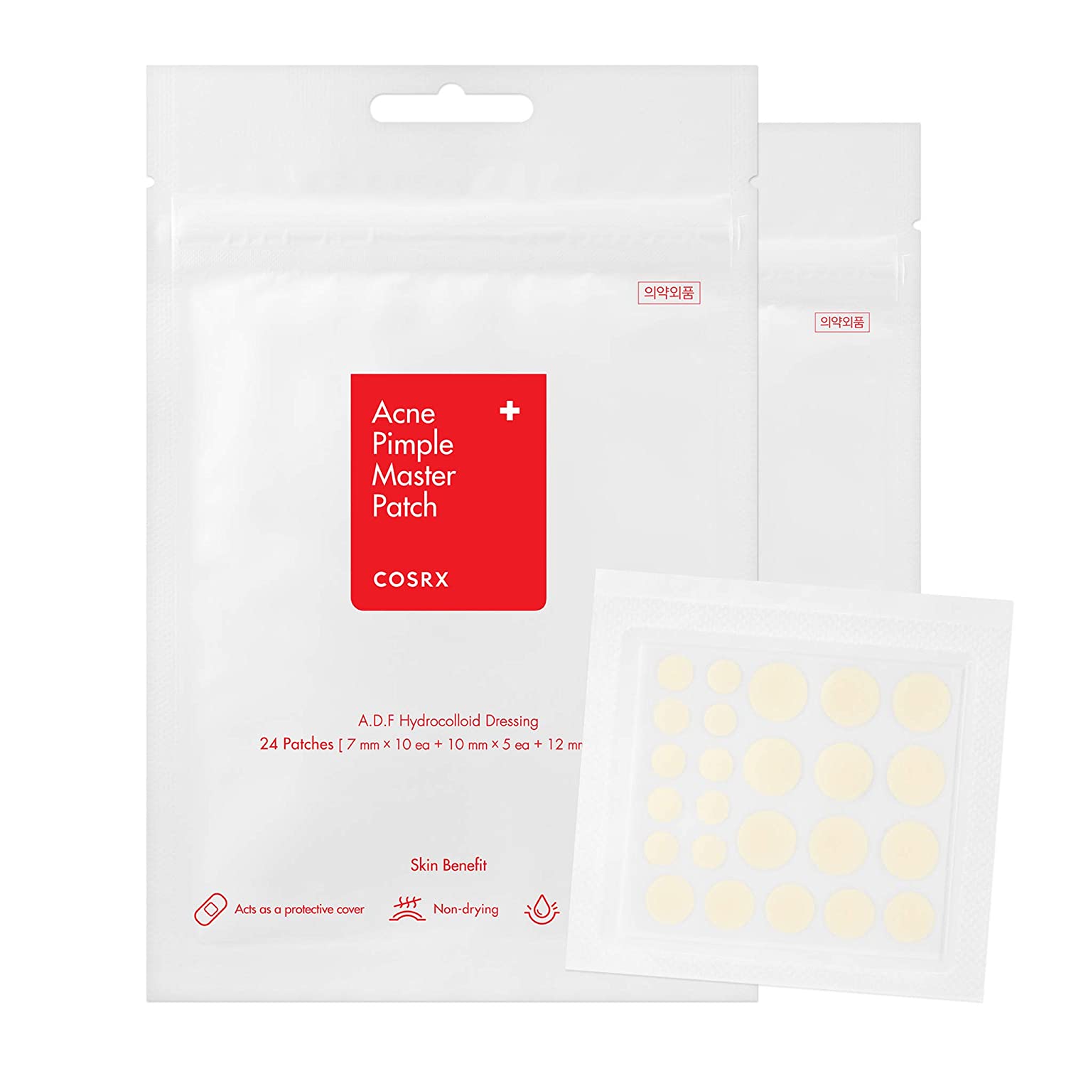 COSRX Acne Pimple Master Patch 24 Patches (3 Sizes) LuminouSeoul
