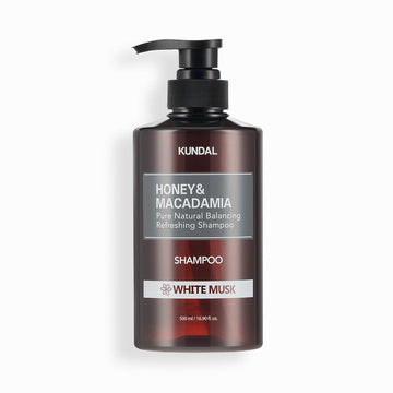KUNDAL Honey & Macadamia Shampoo White Musk 500ml