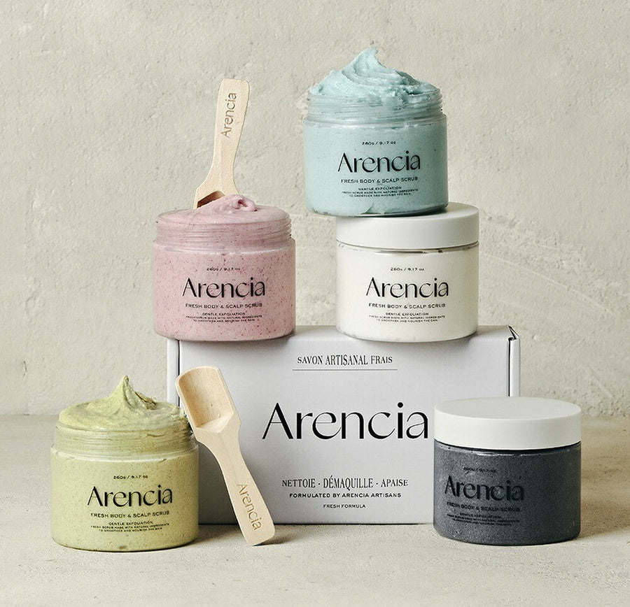 Arencia Fresh Cloud Body Scrub 260g