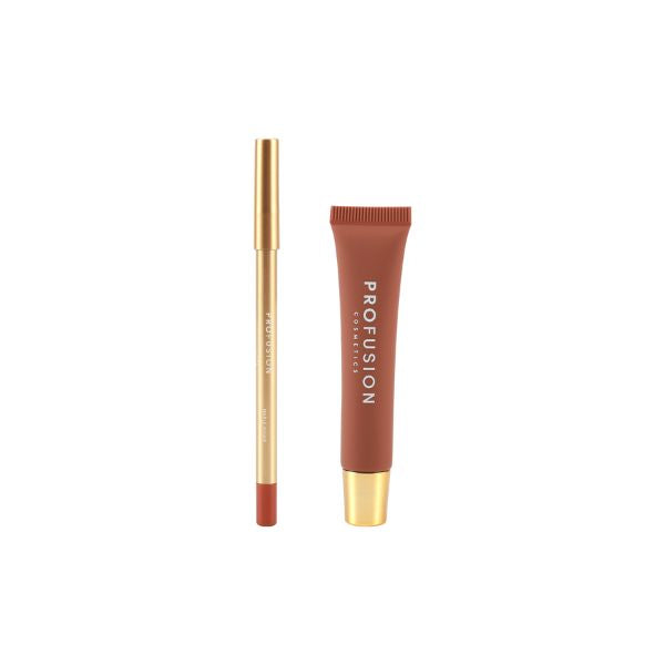 Profusion Cashmere Lips Liner and Balm Duo Maple Sugar