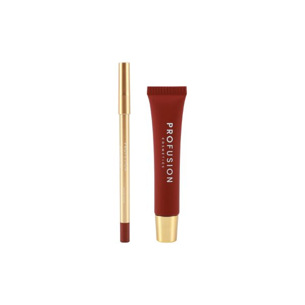 Profusion Cashmere Lips Liner and Balm Duo Spiced Cider