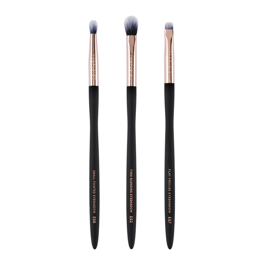 Profusion Eye Essentials 3 Piece Brush Set open