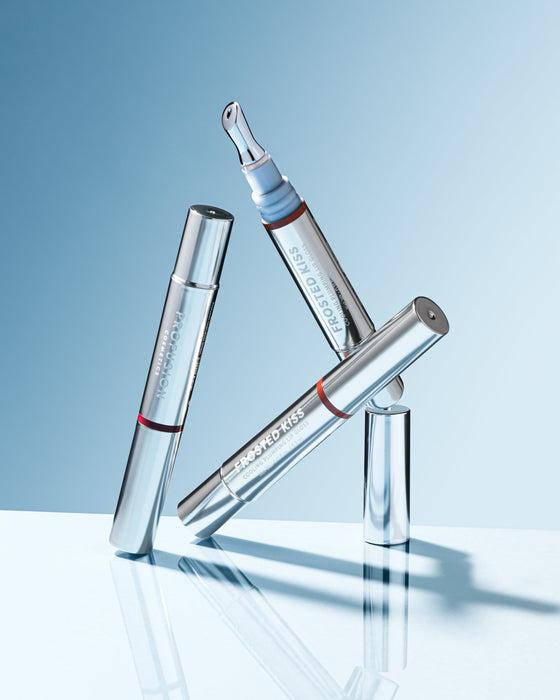 Profusion Frosted Kiss Cooling Lip Gloss shade collection
