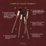 Profusion Harry Potter House Champions brush set details