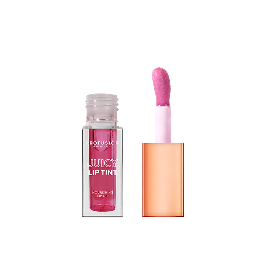 Profusion Juicy Lip Oil Tint Blissful Berry open